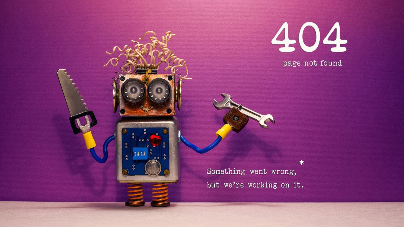 Page 404 personnalisée