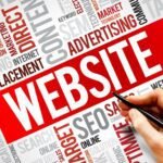 Website écrit en rouge