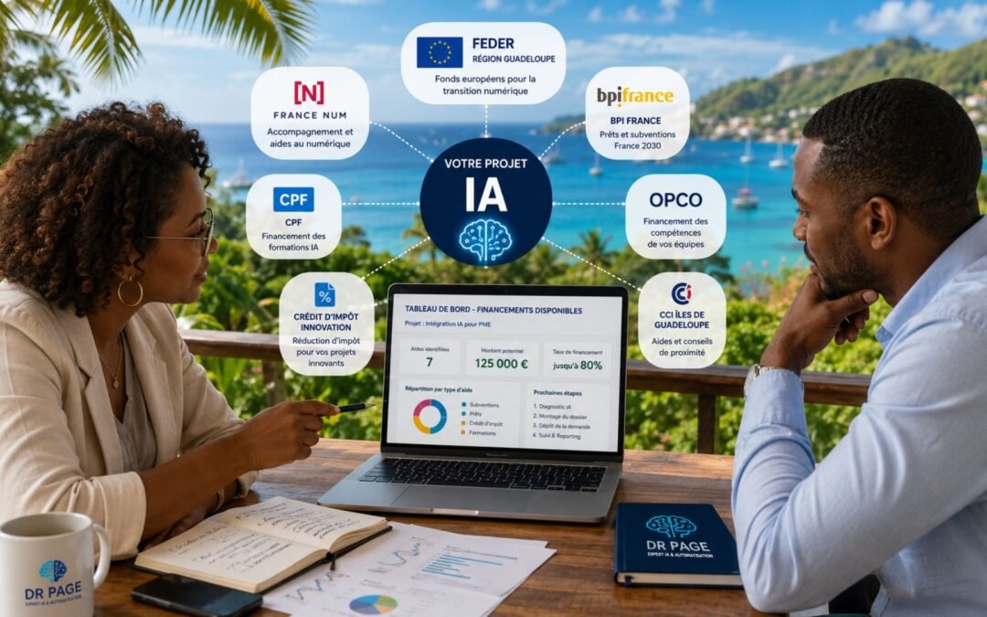 Combien coûte l&rsquo;IA pour une PME en Guadeloupe ? (prix par solution 2026)
