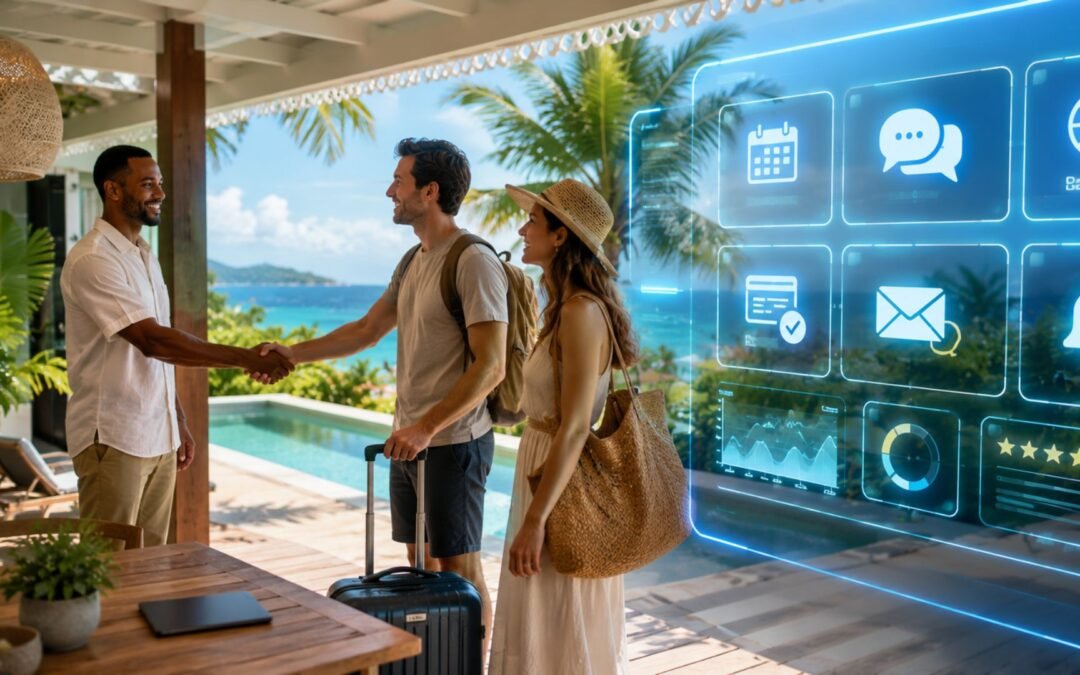CRÉATION SITES INTERNET INTELLIGENT EN GUADELOUPE 50 IA Gîte Guadeloupe : 6 Usages Concrets pour Locations Saisonnières en 2026