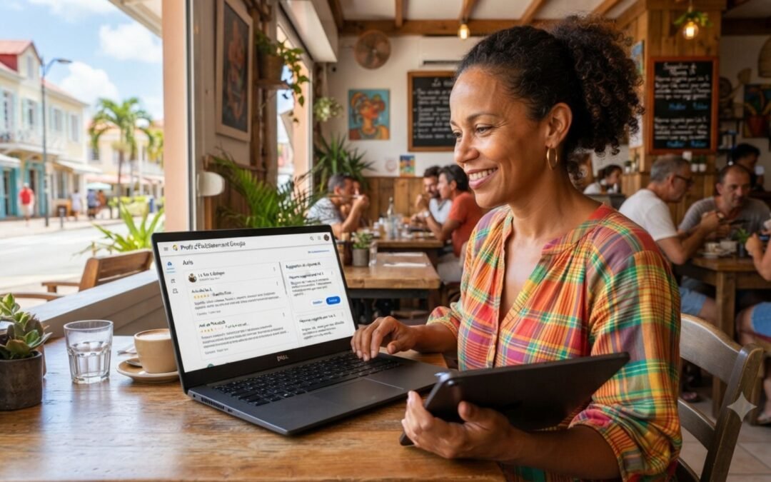 CRÉATION SITES INTERNET INTELLIGENT EN GUADELOUPE 50 Google Business Profile IA Guadeloupe : 5 Astuces Décisives pour Booster votre Fiche en 2026
