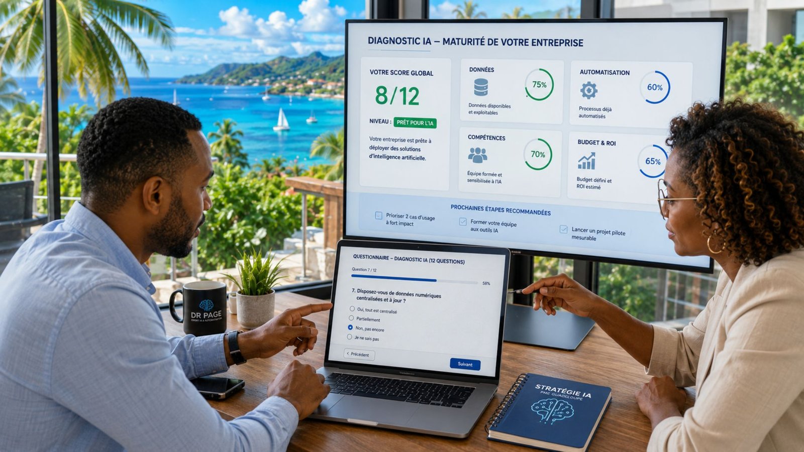 Diagnostic IA pour une PME en Guadeloupe : évaluer sa maturité avant d'investir