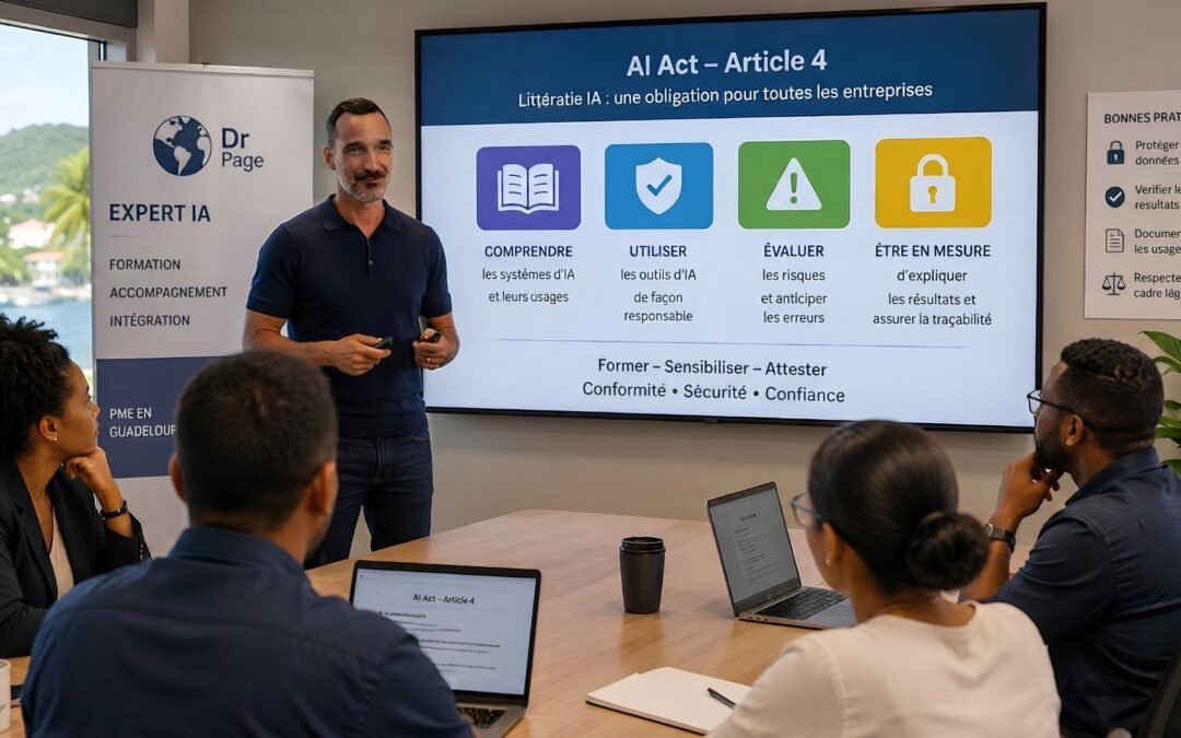 Formation AI Act Guadeloupe : 4 Risques Majeurs à Encadrer avant Contrôle